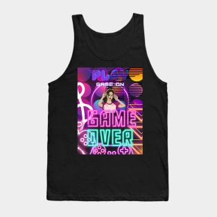 Play Game On Game Over Tank Top